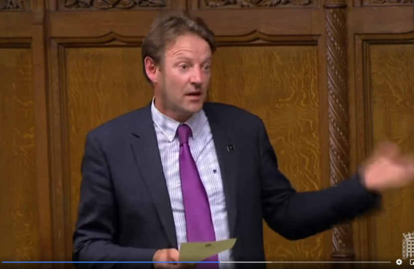 Speaking in the House of Commons about planning