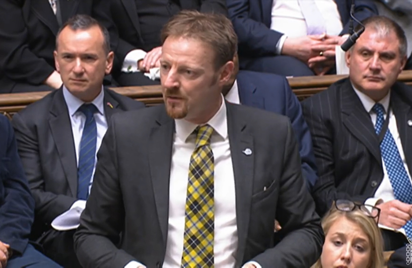 Derek Thomas MP speaking in the House of Commons