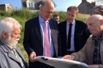 Chris Grayling visits the A30