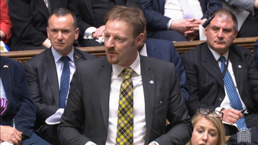 Derek Thomas MP speaking in the House of Commons